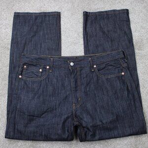 Levi's 569 Jeans Mens 38x32 Blue Loose Straight Fit 100% Cotton 5-Pocket Denim